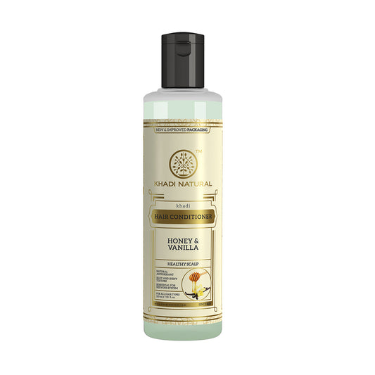 Khadi Natural Honey & Vanilla Hair Conditioner - 210ml 