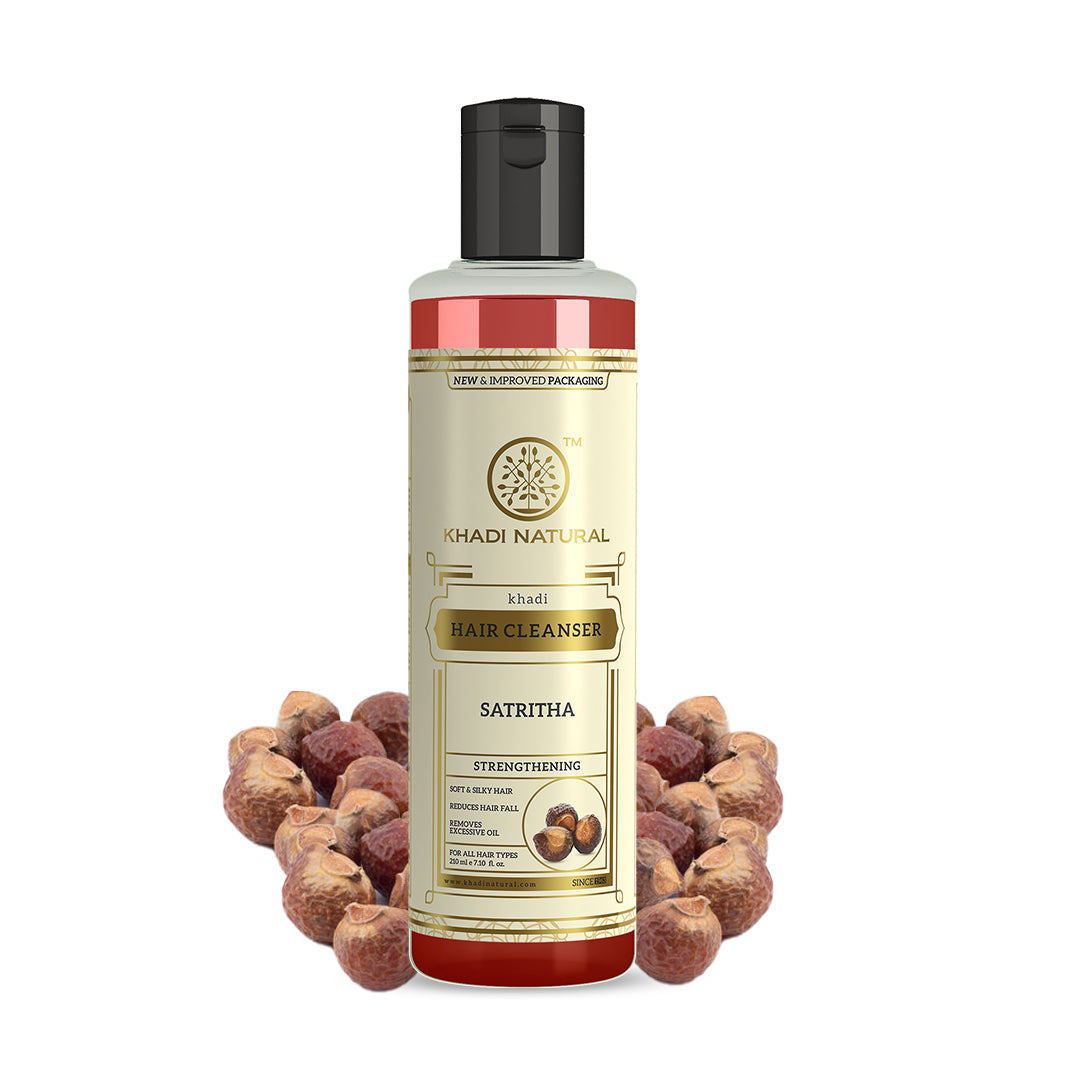 Khadi Natural Satritha Hair Cleanser - 210ml 