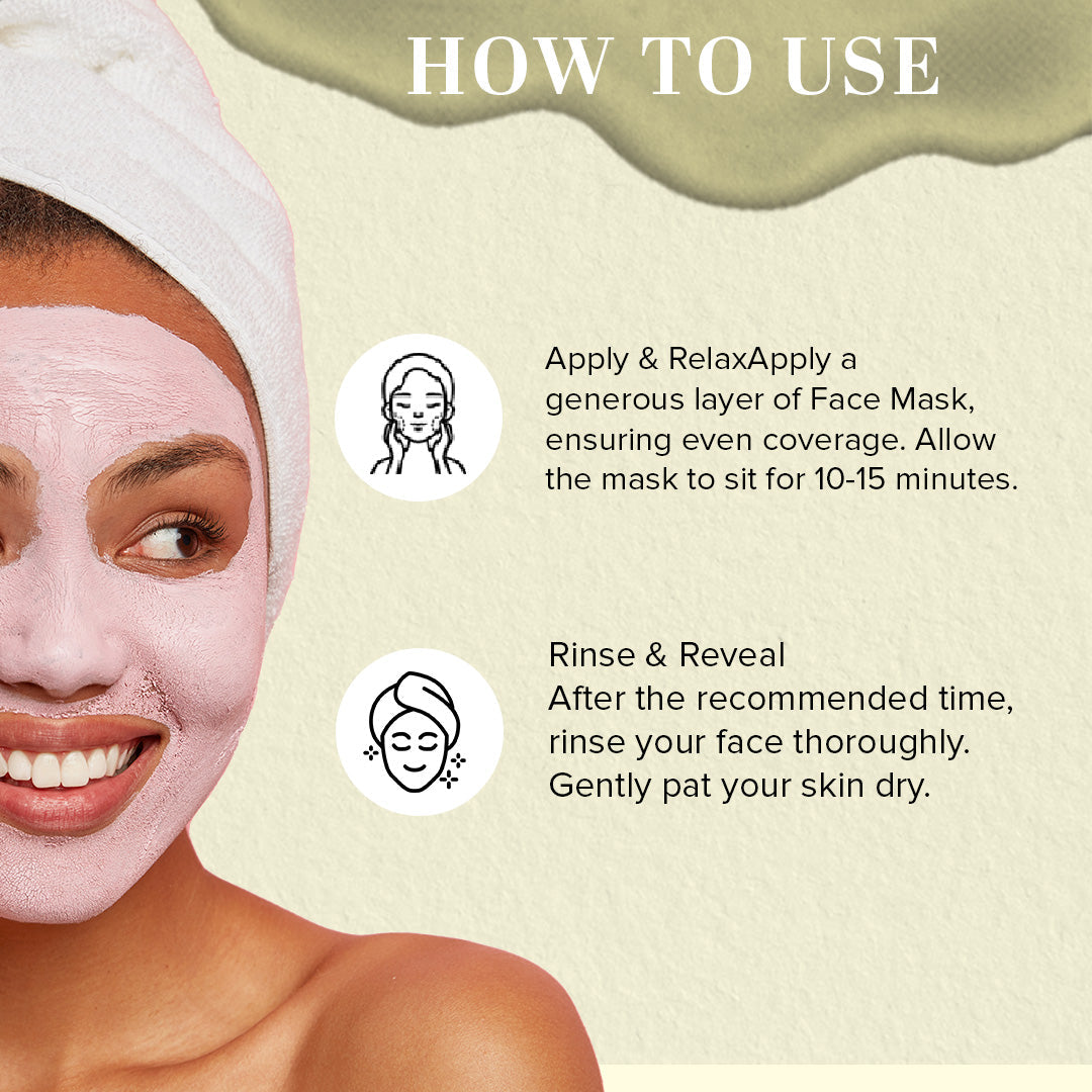 Khadi Natural Sandalwood & Rose Face Pack - 100gm 