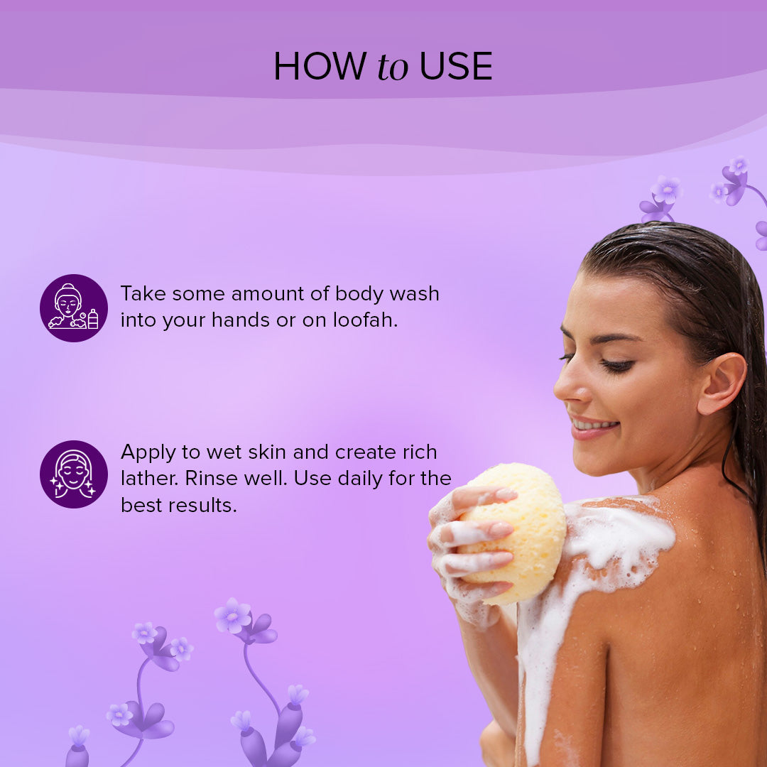 Khadi Natural Lavender & Ylang Ylang Body Wash - 210ml 