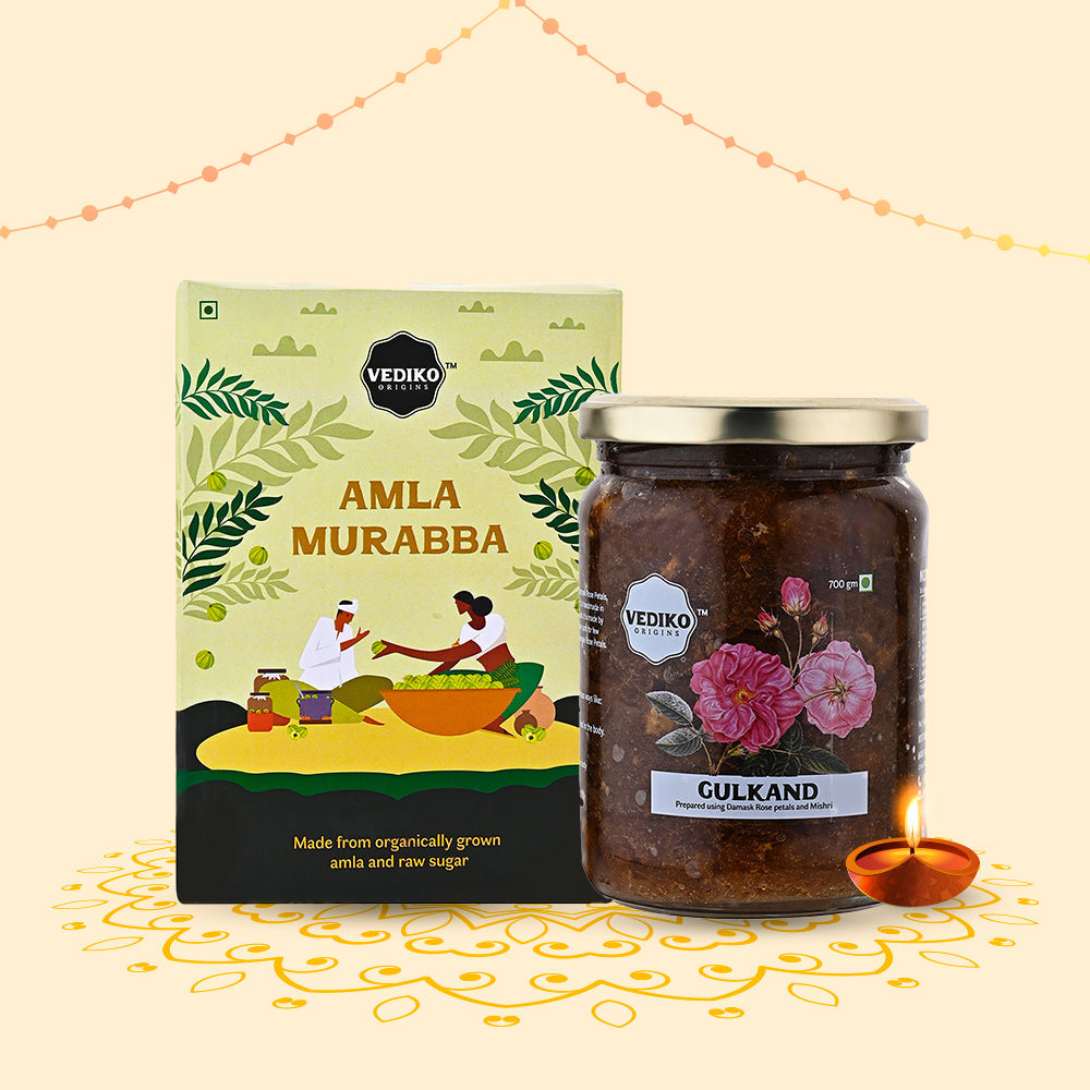 Vediko Origins Gulkand & Murabba Combo  Grab2Buy Vediko Origins Grab2Buy