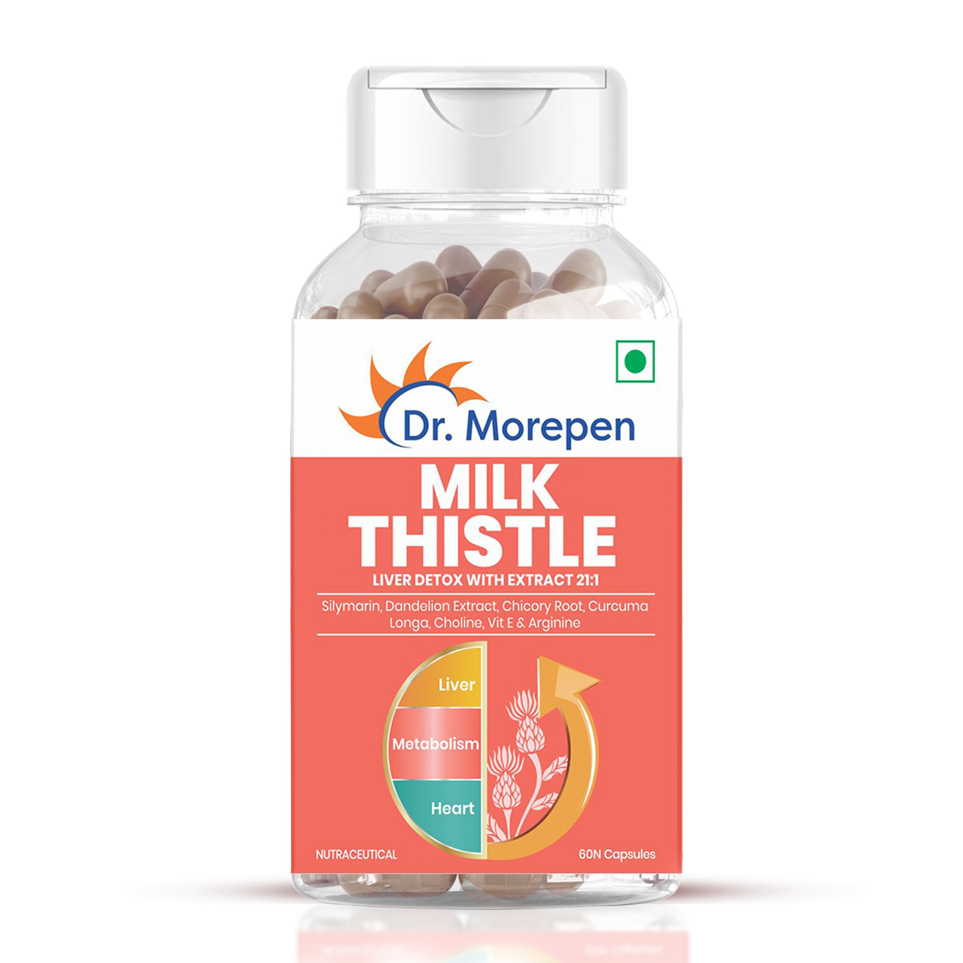 Dr Morpen Milk Thistle Capsules 