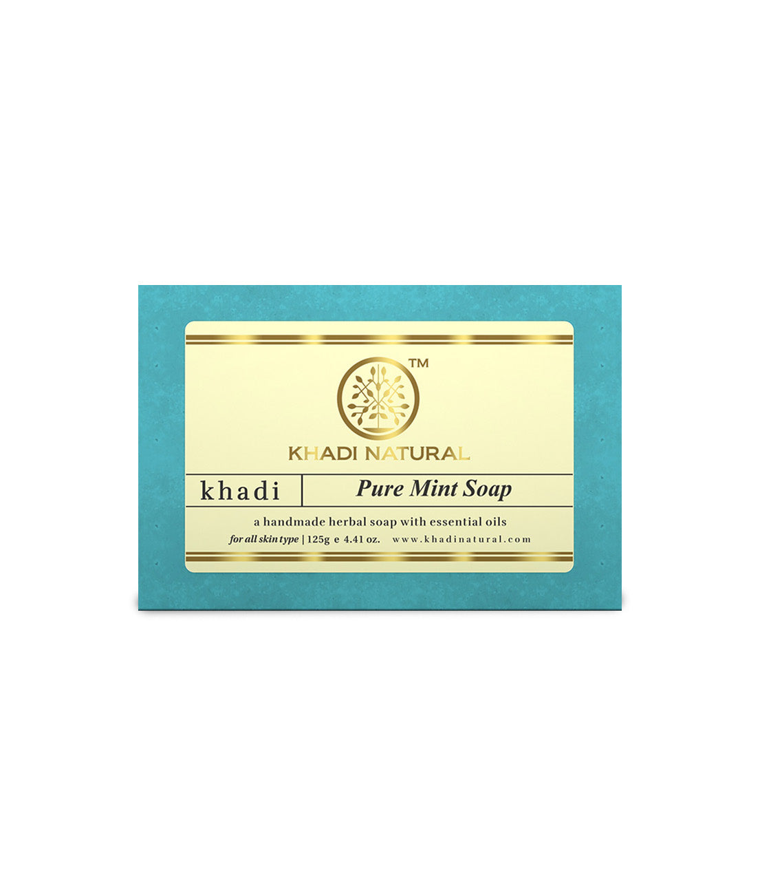 Khadi Natural Pure Mint Soap 125gm 
