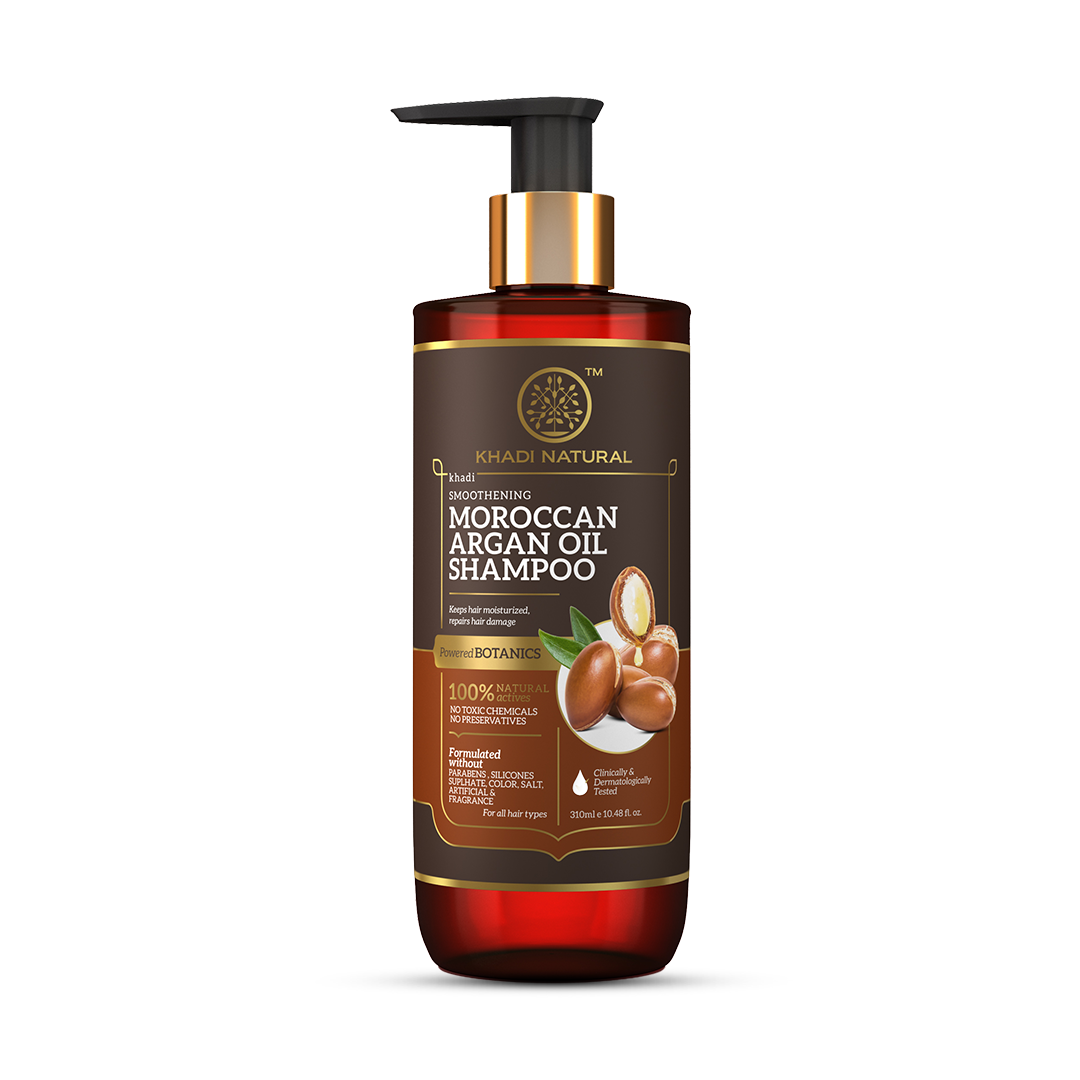 Khadi Natural Moroccan Argan Hair Shampoo Sulphate free - 310ml 