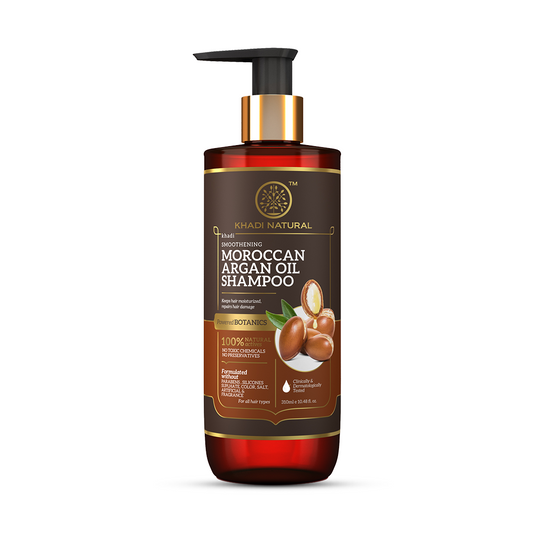 Khadi Natural Moroccan Argan Hair Shampoo Sulphate free - 310ml 