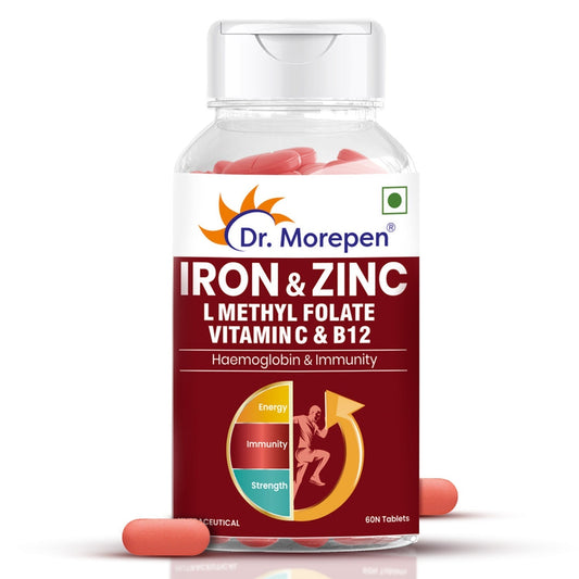 Dr Morpen Iron & Zinc Tablets 