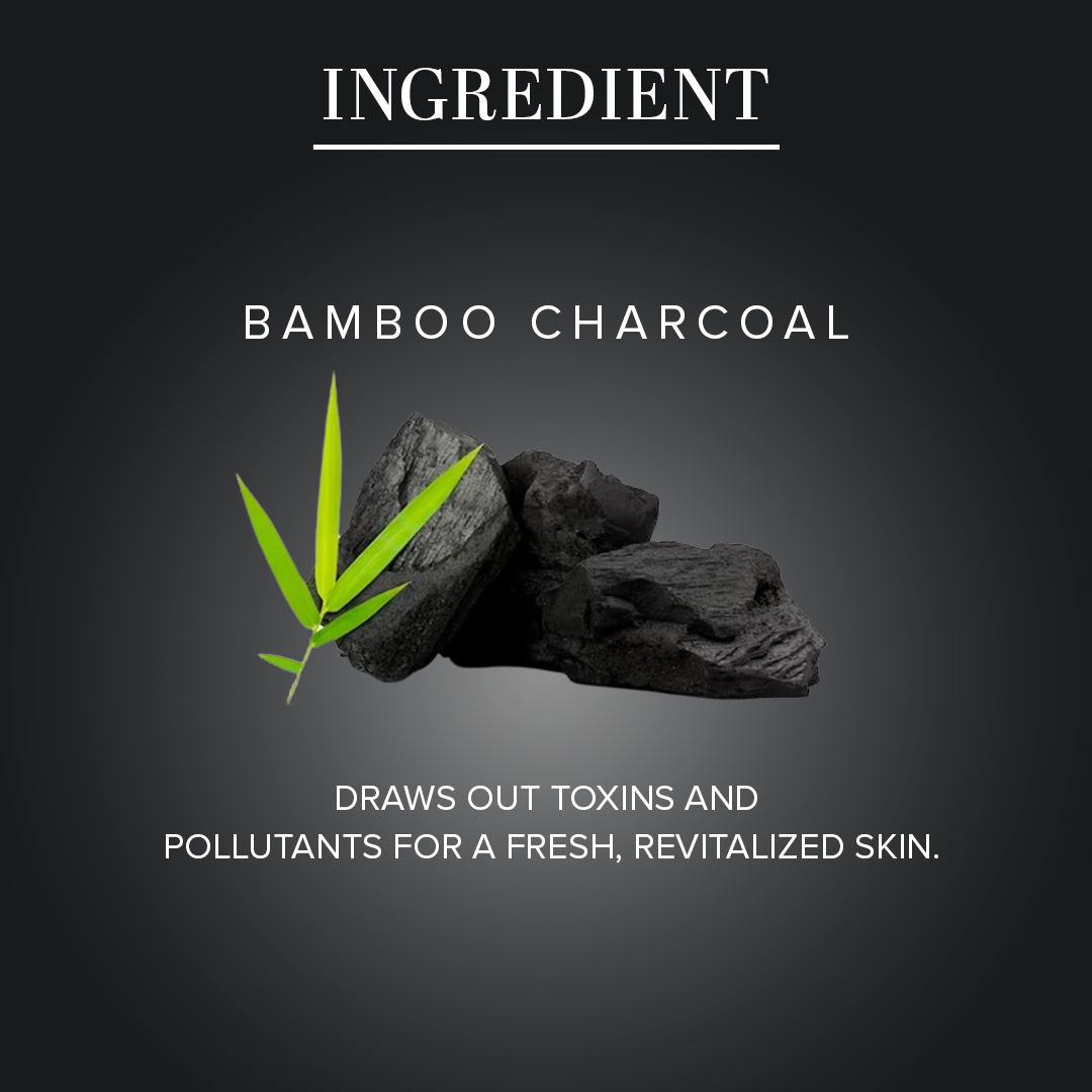 Khadi Natural Activated Bamboo Charcoal Foaming Face Wash with In- Built Face Brush - 150ml 