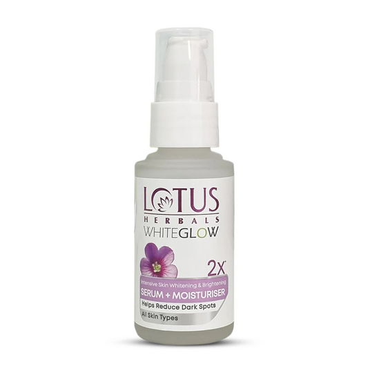 Lotus Herbals Whiteglow Intensive Skin Serum + Moisturiser  Grab2Buy Lotus Herbals Grab2Buy