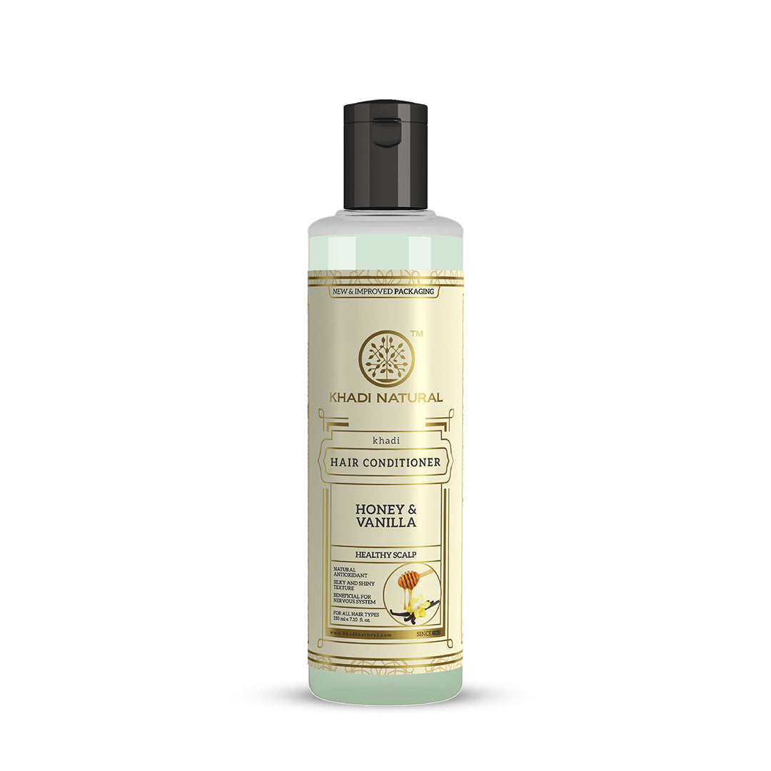Khadi Natural Honey & Vanilla Hair Conditioner - 210ml 