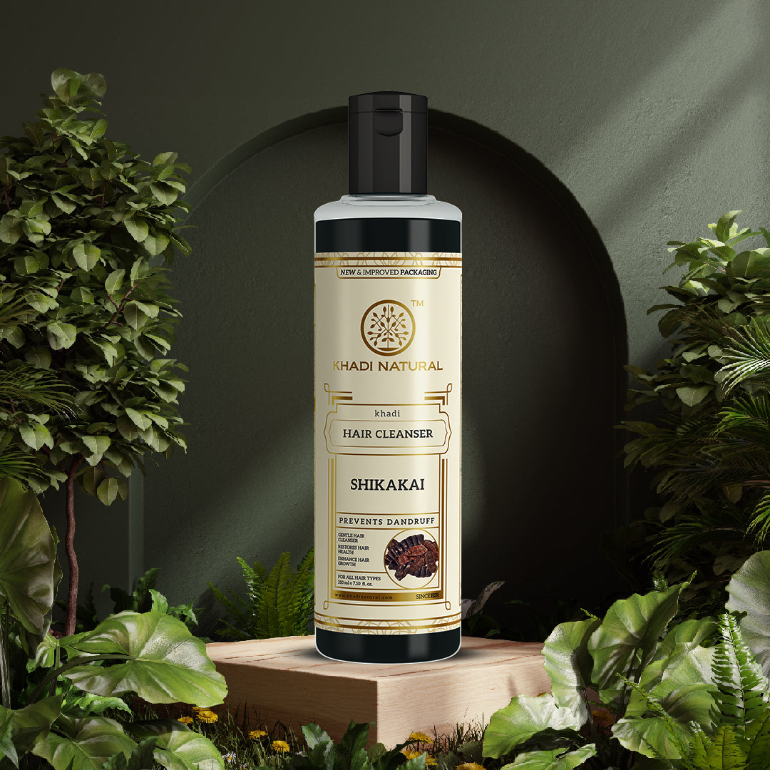 Khadi Natural Shikakai Hair Cleanser - 210ml 