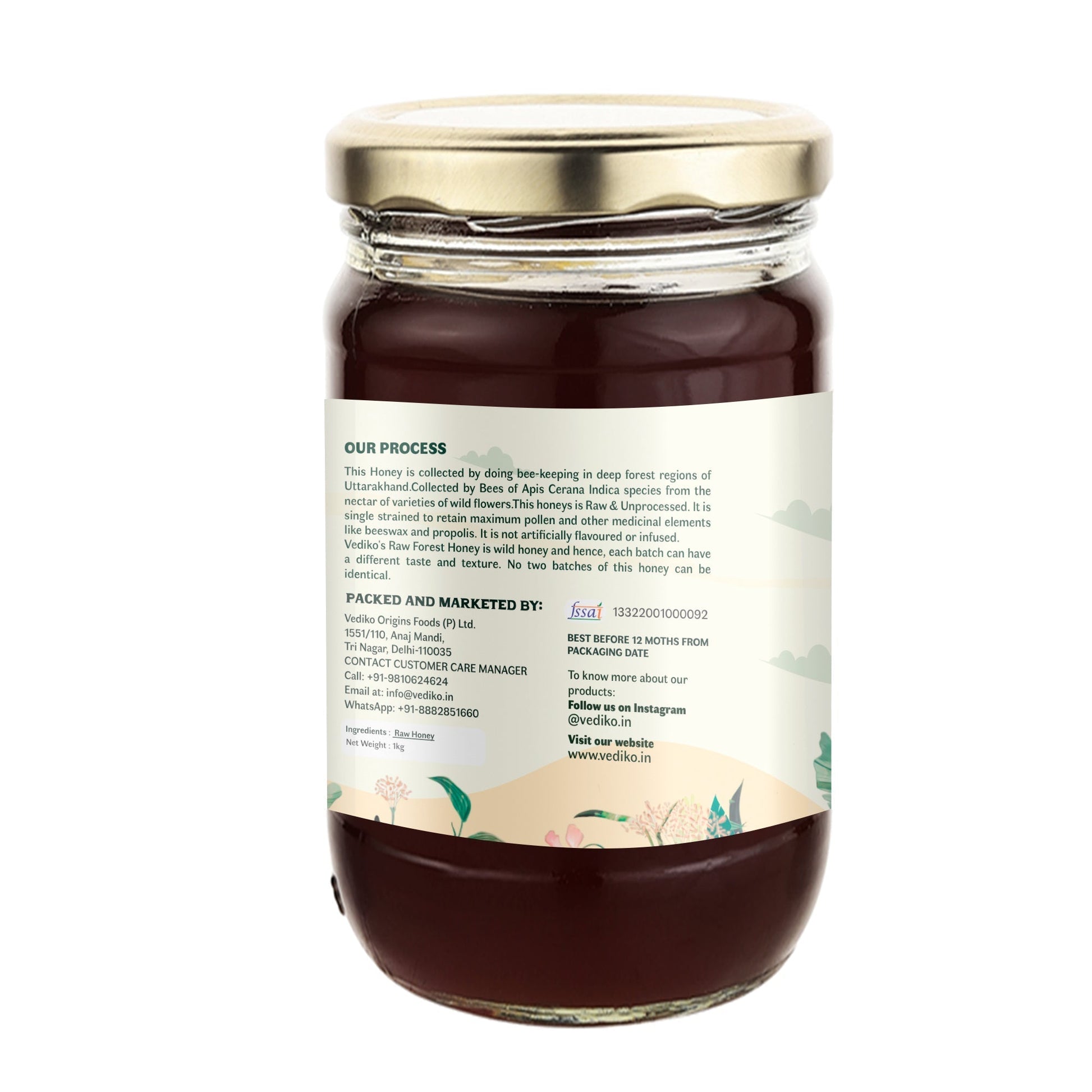 Vediko Origins Raw Forest Honey  Grab2Buy Vediko Origins Grab2Buy