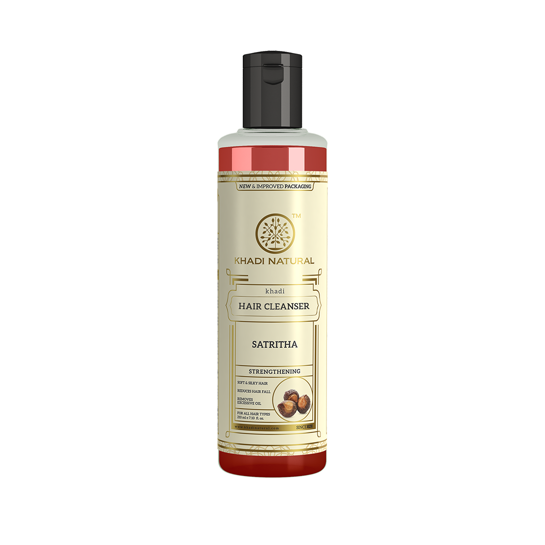 Khadi Natural Satritha Hair Cleanser - 210ml 