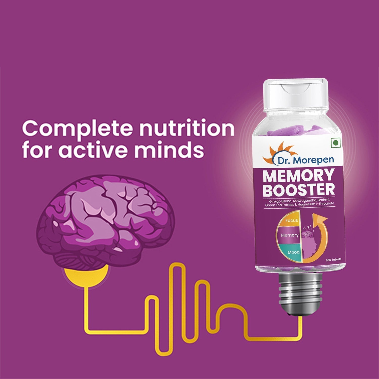 Dr Morpen Memory Booster Tablets 