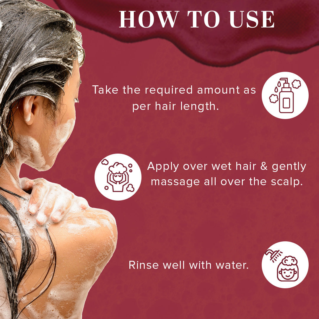 Khadi Natural Henna Tulsi Hair Cleanser - 210ml 