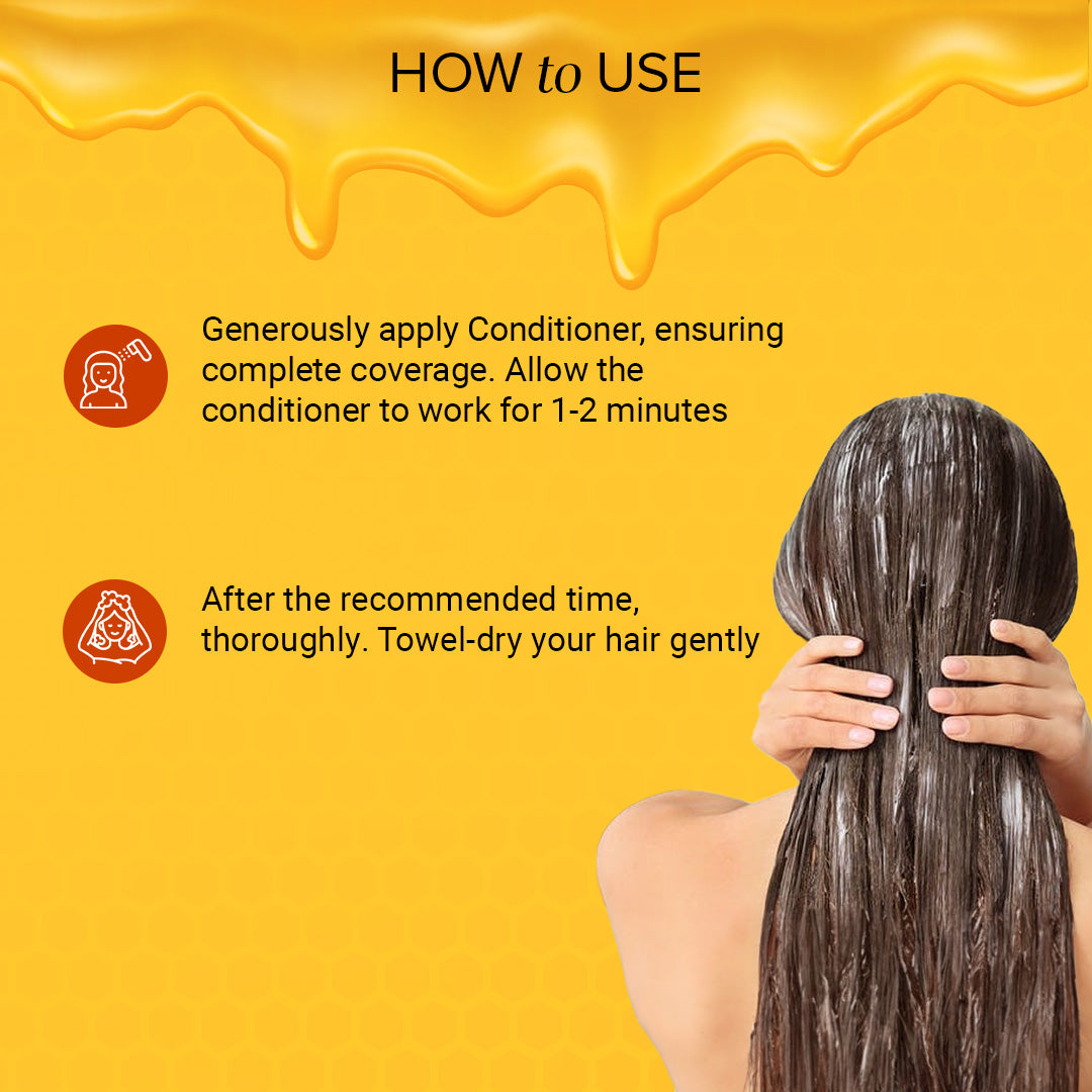 Khadi Natural Honey & Vanilla Hair Conditioner - 210ml 