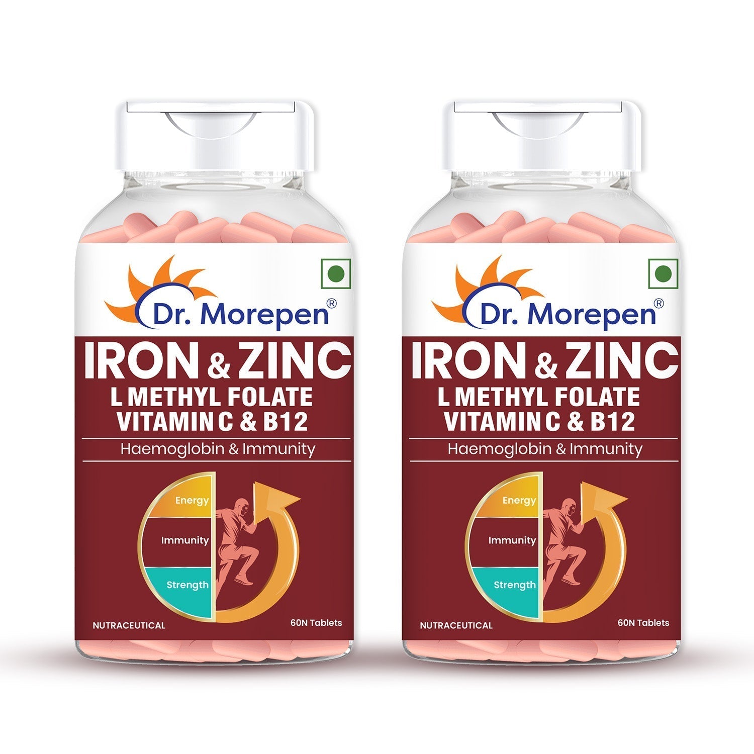 Dr Morpen Iron & Zinc Tablets 