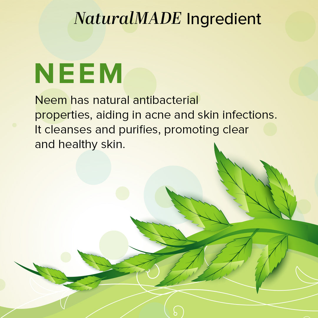 Khadi Natural Herbal Pure Neem Soap Combo Pack Of 3 – 125gm Each 