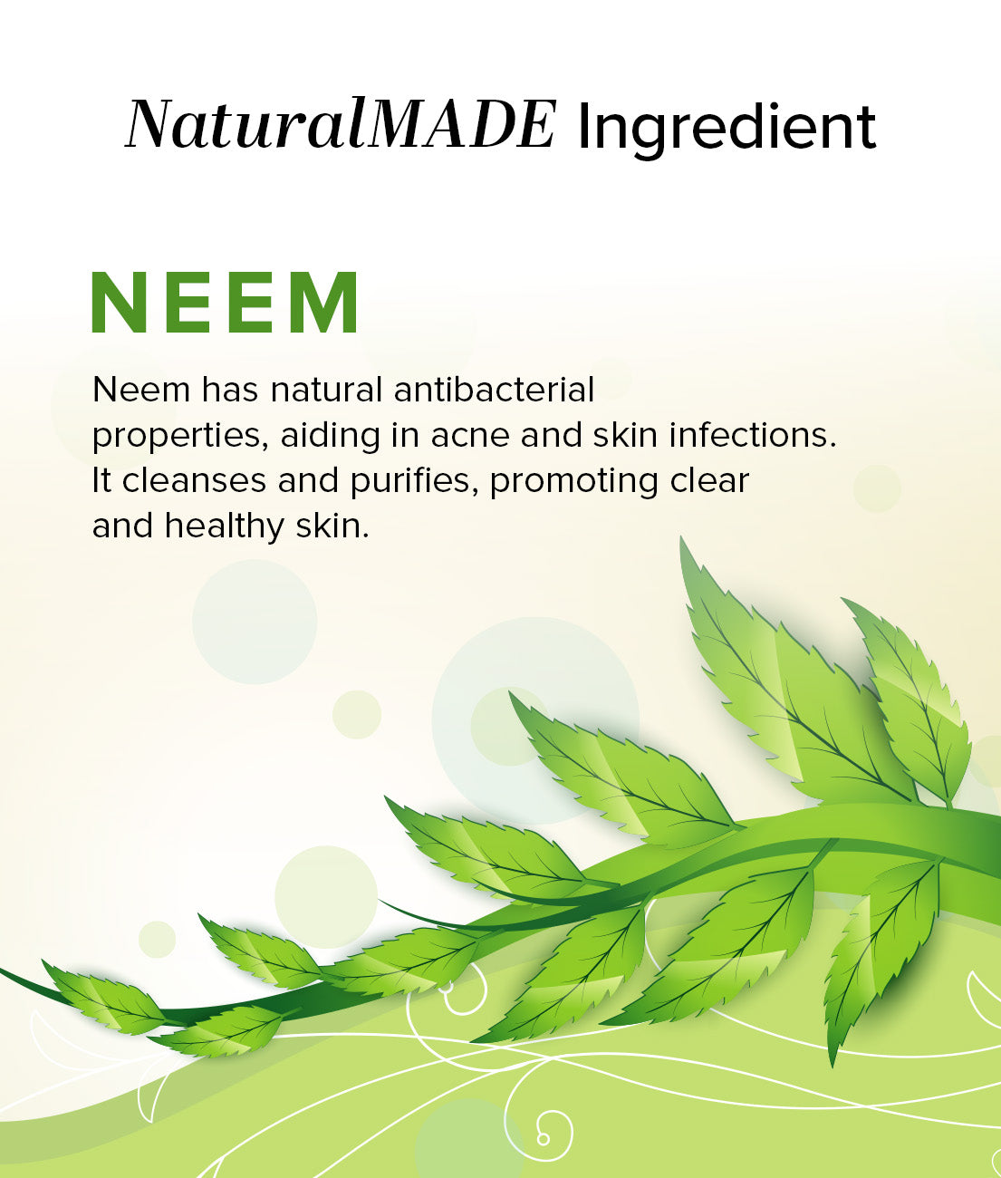 Khadi Natural Pure Neem Soap - 125gm 