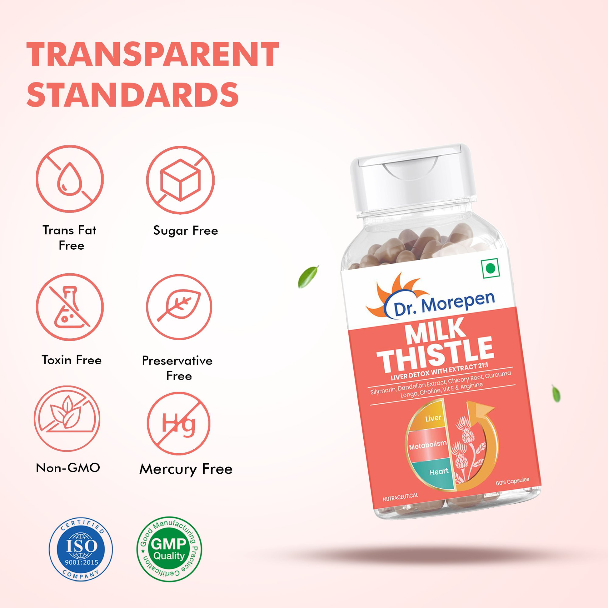 Dr Morpen Milk Thistle Capsules 