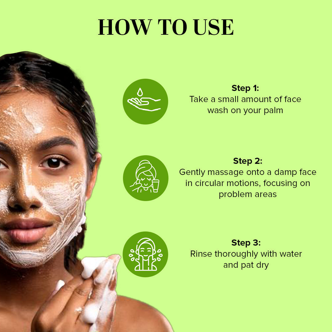 Khadi Natural Aloe Vera Face Wash SLS & Paraben Free - 100gm 