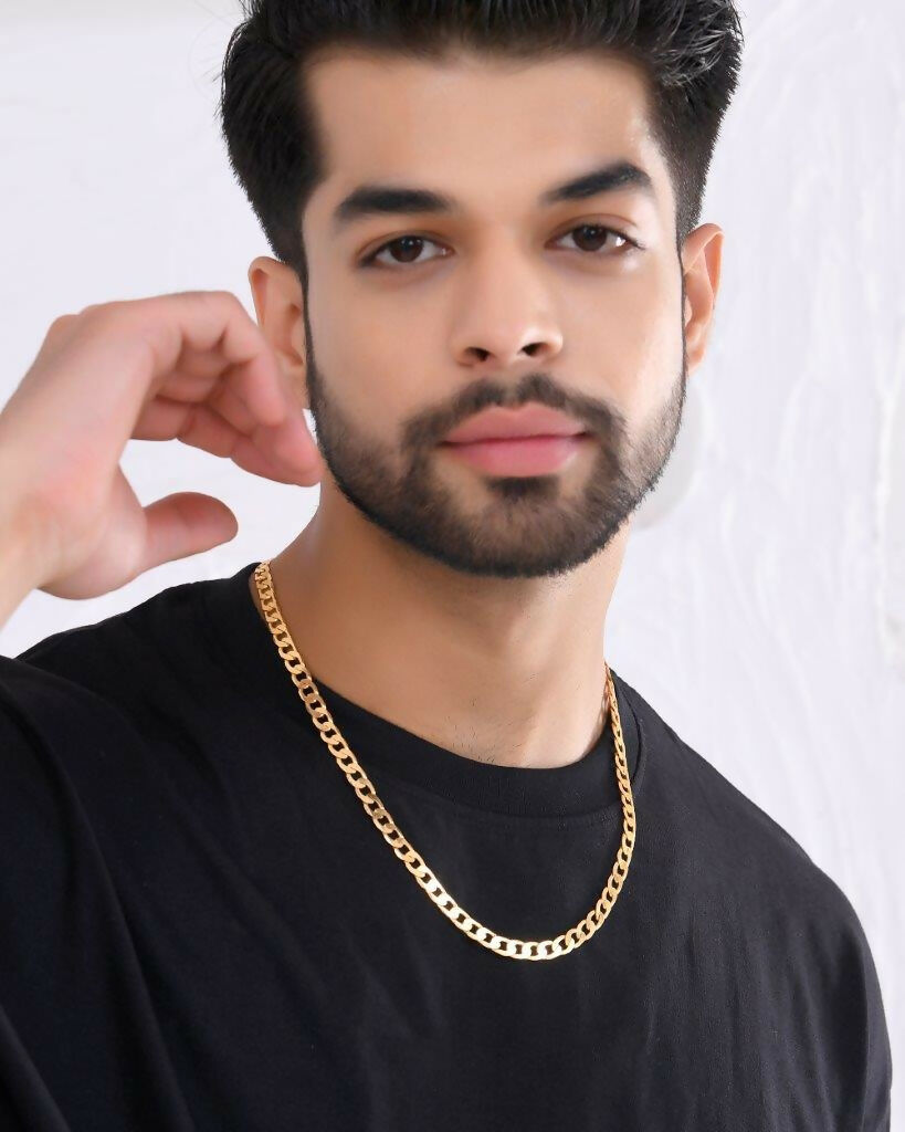 VOJ Gold-Polished Chain For Men 