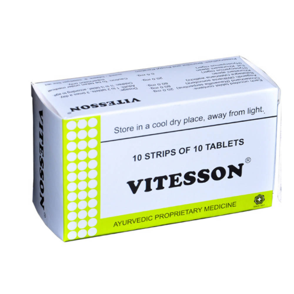 J & J Dechane Ayurvedic Vitesson Tablets 