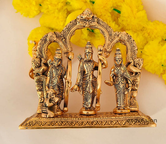 Ascension Metal Lord Ram Darbar Idol - Grab2buy