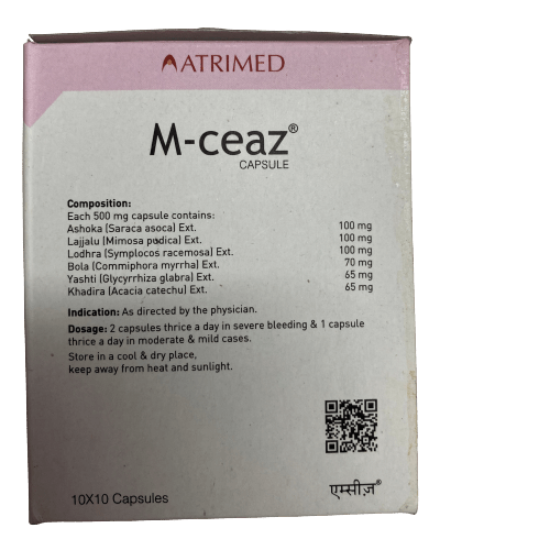 Atrimed Ayurvedic M-Ceaz 30 Capsules