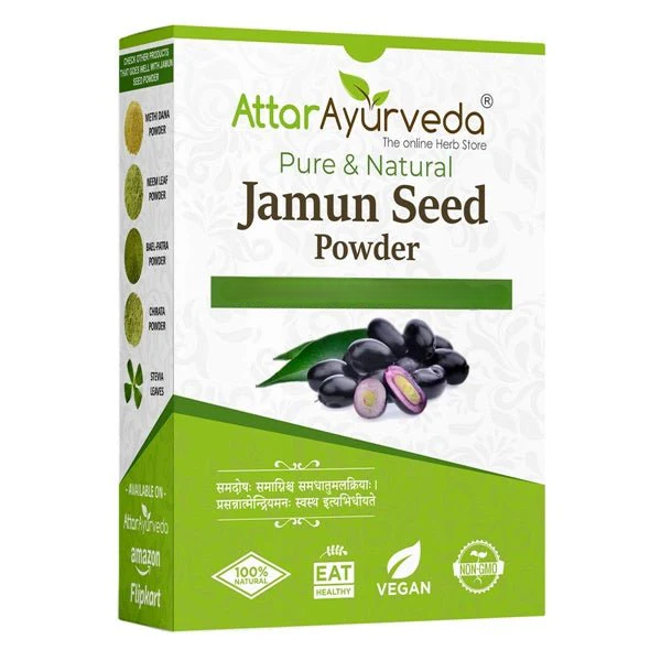 Attar Ayurveda Jamun Seed Powder 