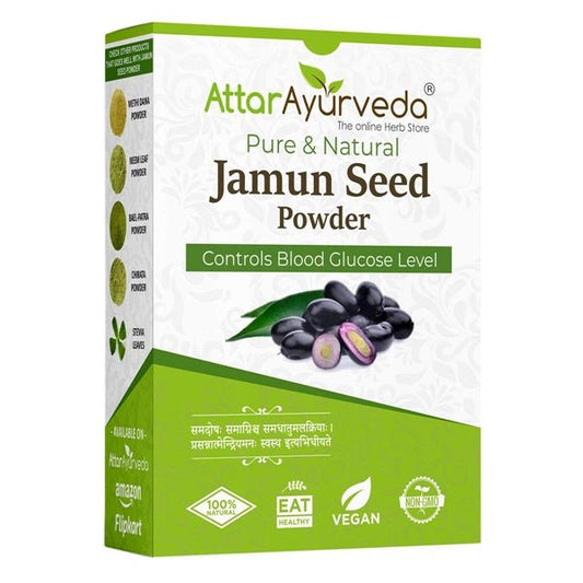 Attar Ayurveda Jamun Seed Powder | Grab2Buy