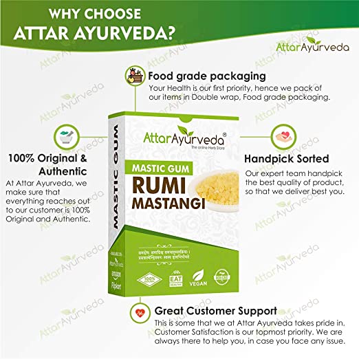 Attar Ayurveda Rumi Mastangi 