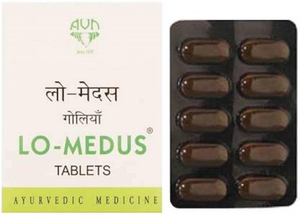 Avn Ayurveda Lo-Medus Tablets 
