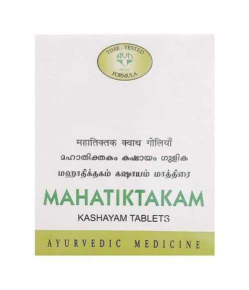 Avn Ayurveda Mahatiktakam Kashayam Tablets 