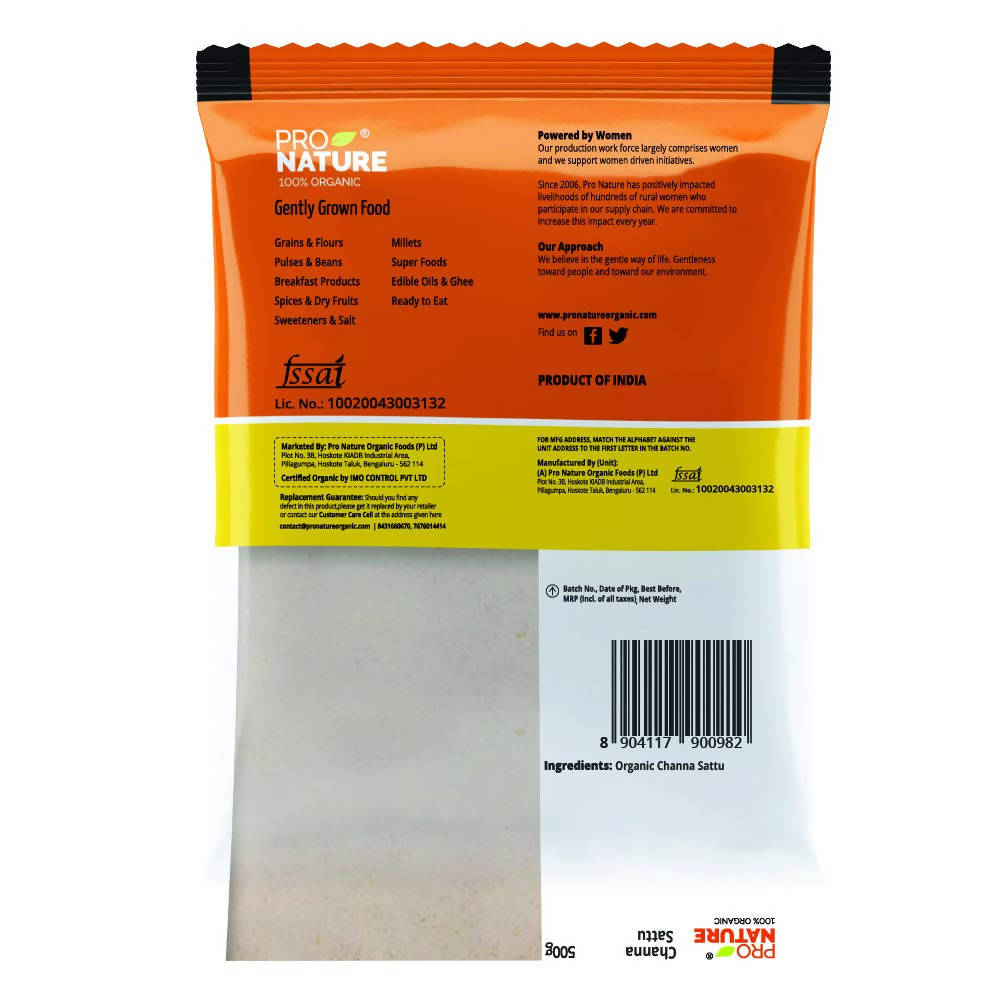 Pro Nature Organic Channa Sattu 