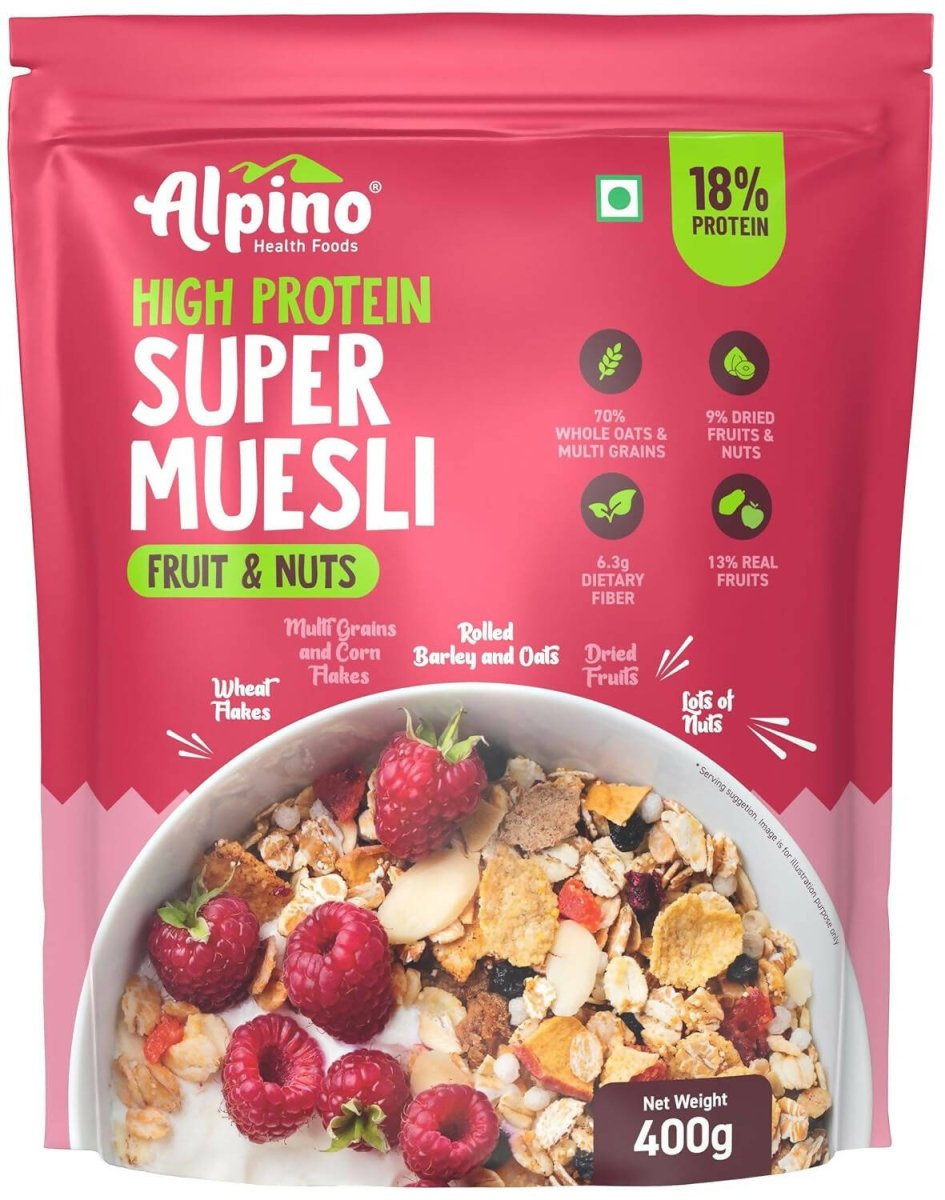 Alpino High Protein Super Muesli Fruit & Nuts - Grab2buy