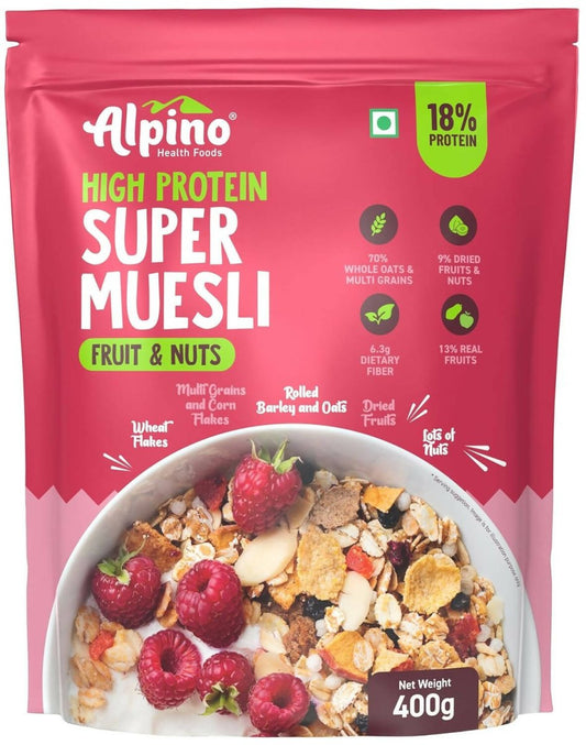 Alpino High Protein Super Muesli Fruit & Nuts - Grab2buy