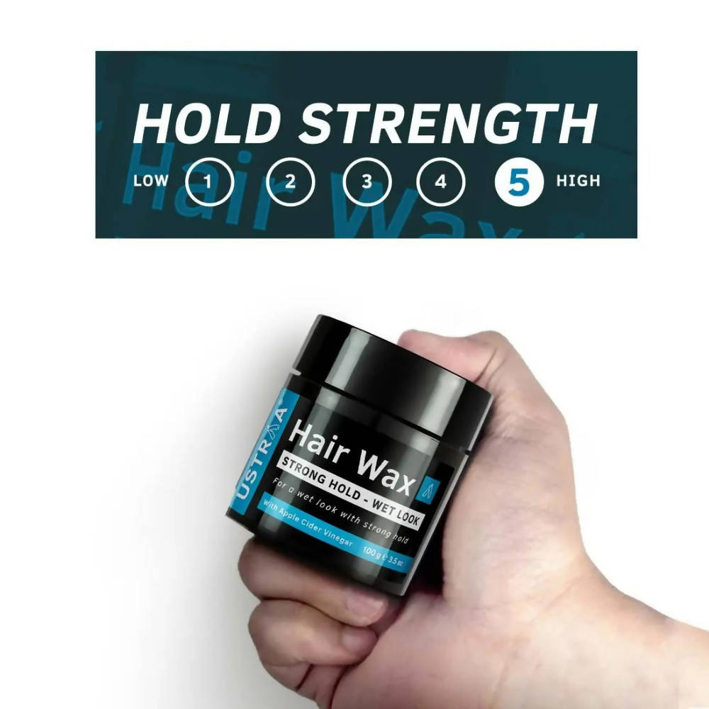 Ustraa Hair Wax Strong Hold - Wet Look  Grab2Buy Ustraa Grab2Buy