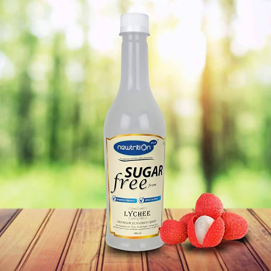 Newtrition Plus Sugar Free Lychee Syrup 