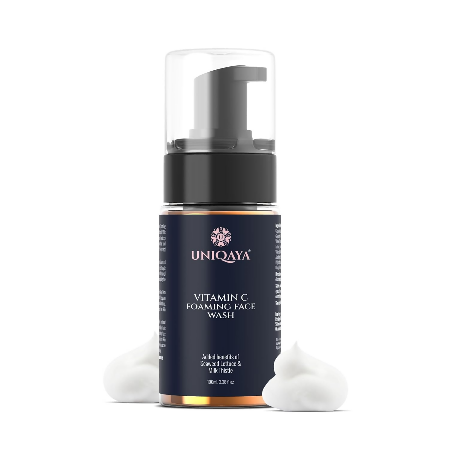 Uniqaya Vitamin C Foaming Face Wash For Brightening & Glowing Skin  Grab2Buy Uniqaya Grab2Buy