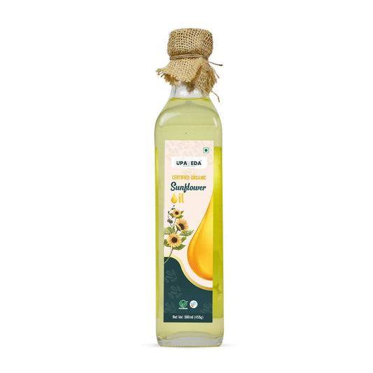 Upaveda Organic Cold Pressed Sunflower Oil 