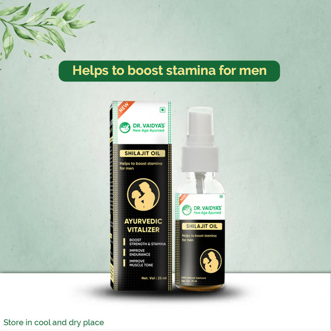 Dr. Vaidya's SJ Oil for Men: Enhance Power & Stamina With the Natural Oil 