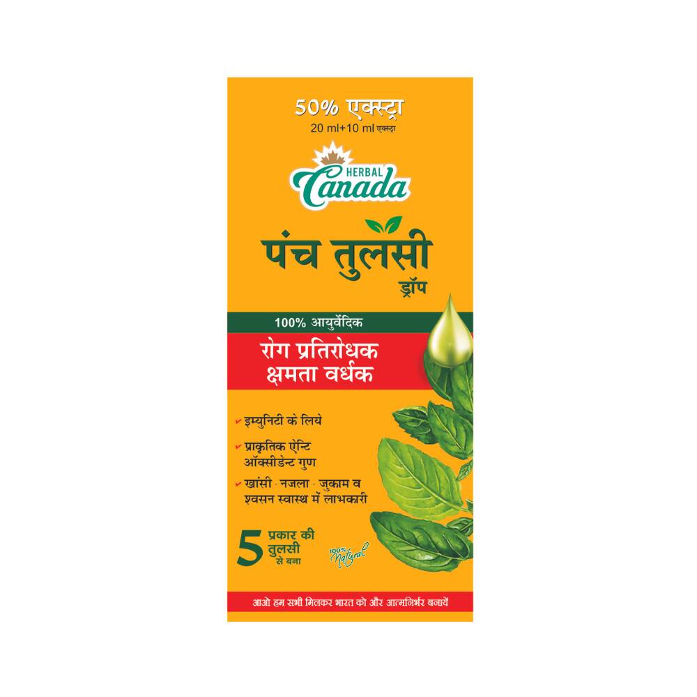 Herbal Canada Panch Tulsi Drops 