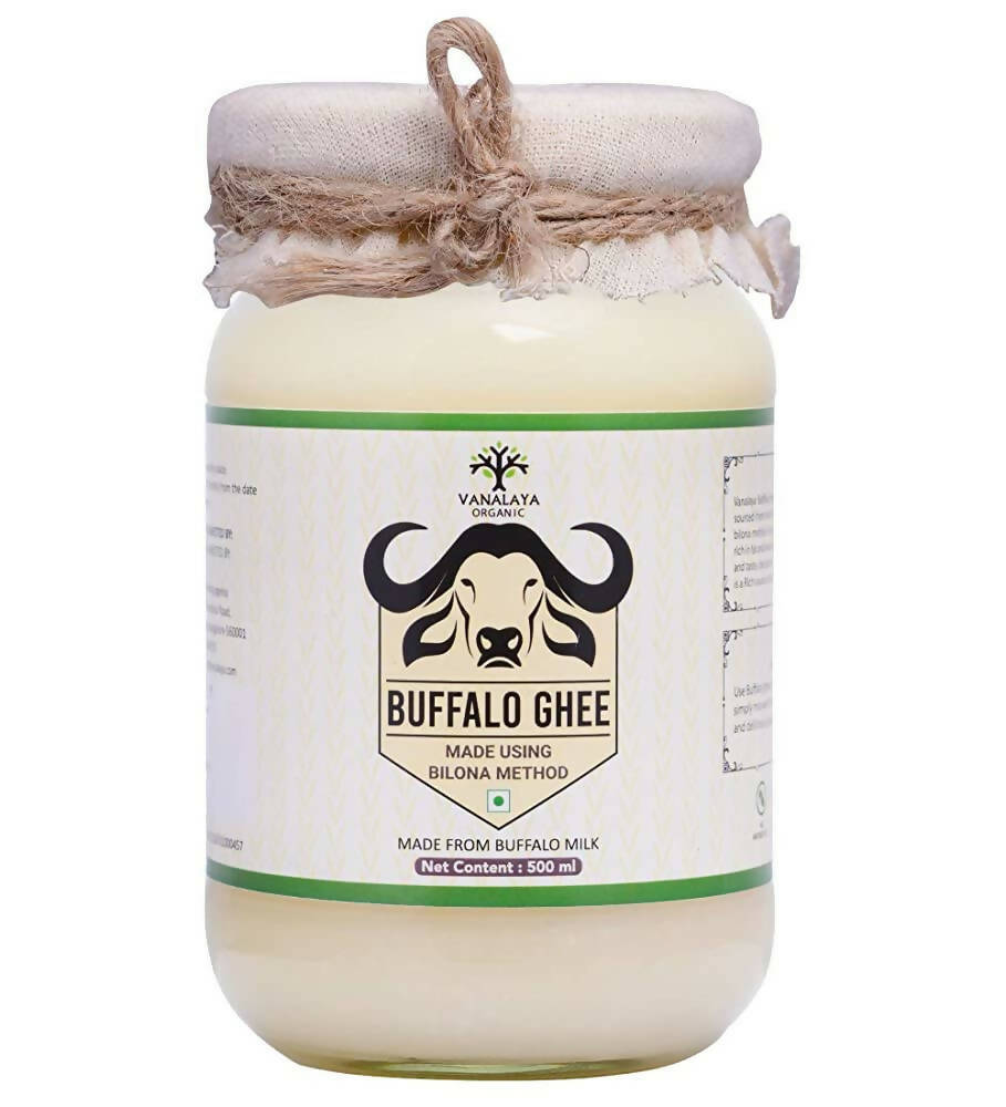 Vanalaya Buffalo Ghee | Vedic Bilona Method | Churned From Curd | Pure & Natural | Buffalo Ghee 