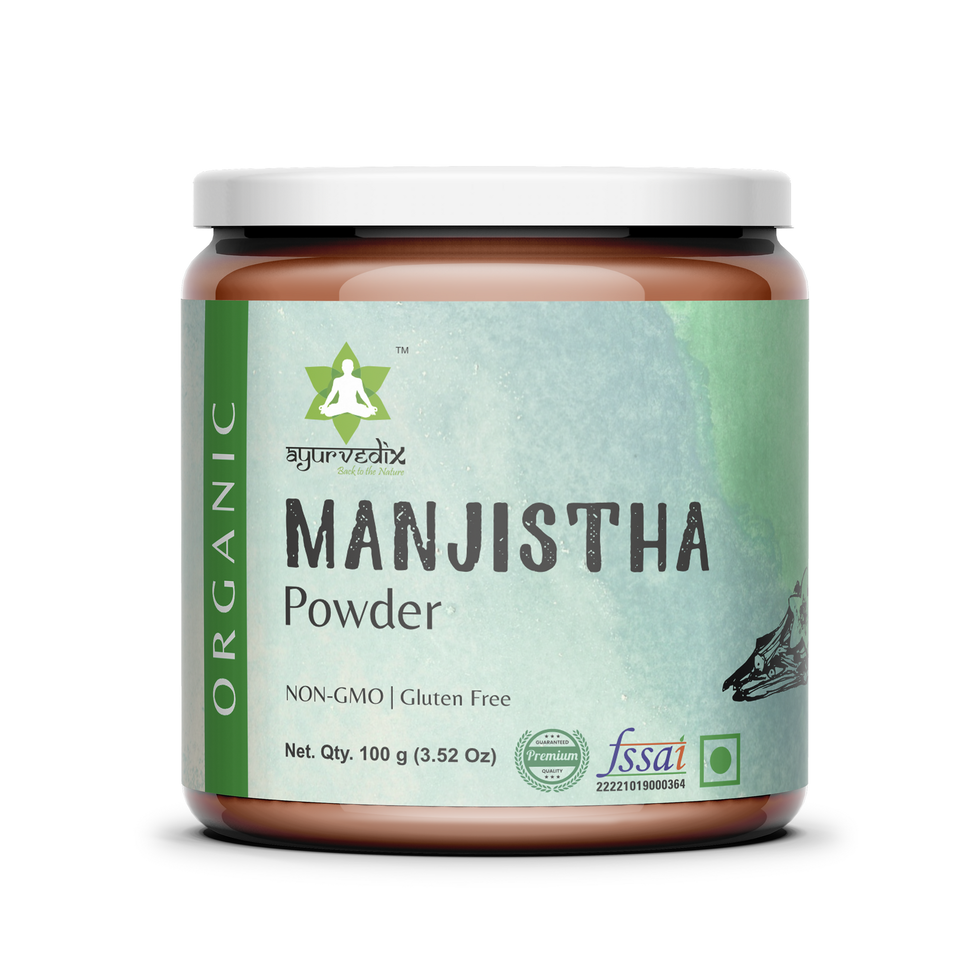 Ayurvedix Organic Manjistha Powder 