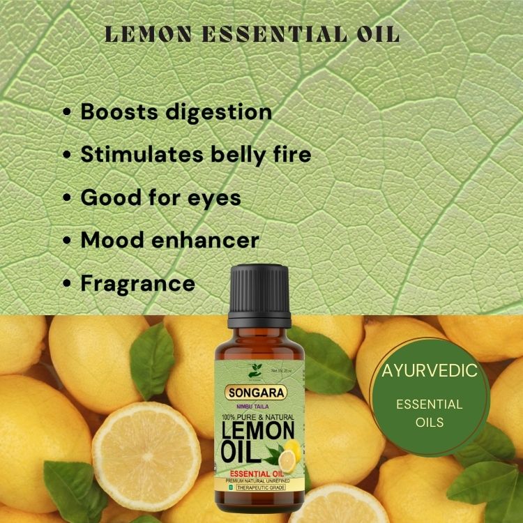 Songara Lemon Essential Oil