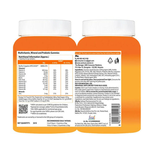 Centrum Kids Supports Overall Health Gummies - Grab2buy