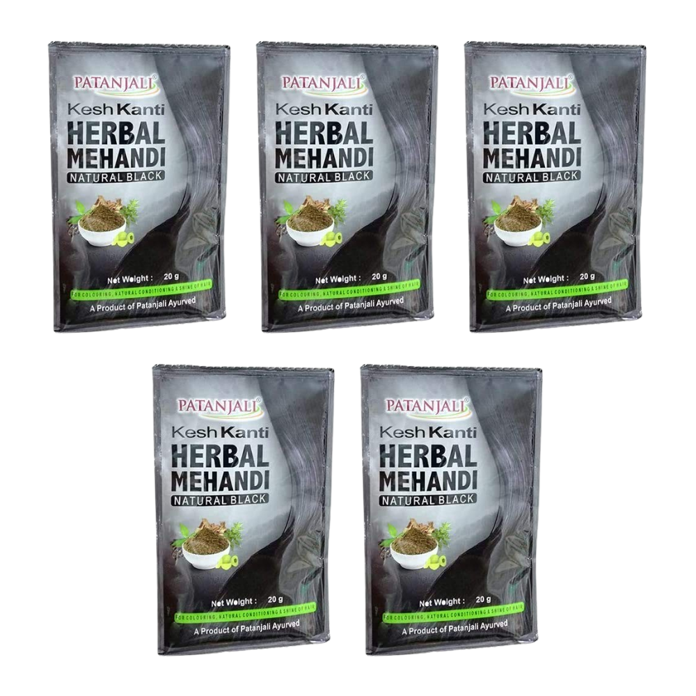 Patanjali Kesh Kanti Herbal Mehndi (Natural Black) 