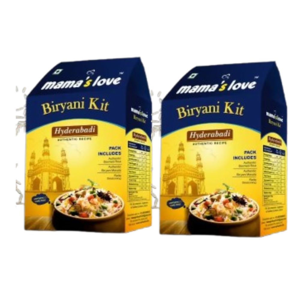 Mama's love Biryani Kit Hyderabadi - Authentic Recipe 