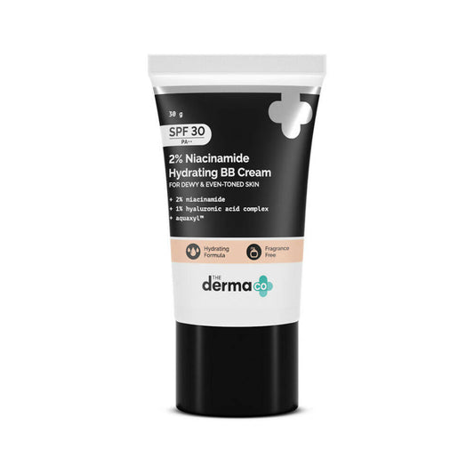 The Derma Co 2% Niacinamide Hydrating BB Cream-01 Ivory - Limited Time Offer 