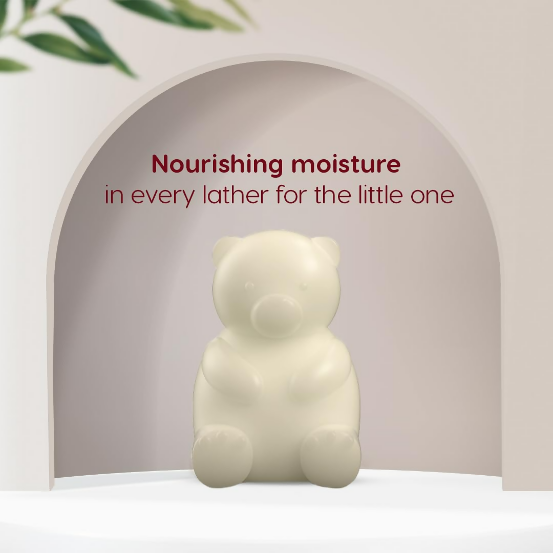 ShuShu Babies Cuddly Bear Natural Baby Soap (under 0-3 Years Baby) 